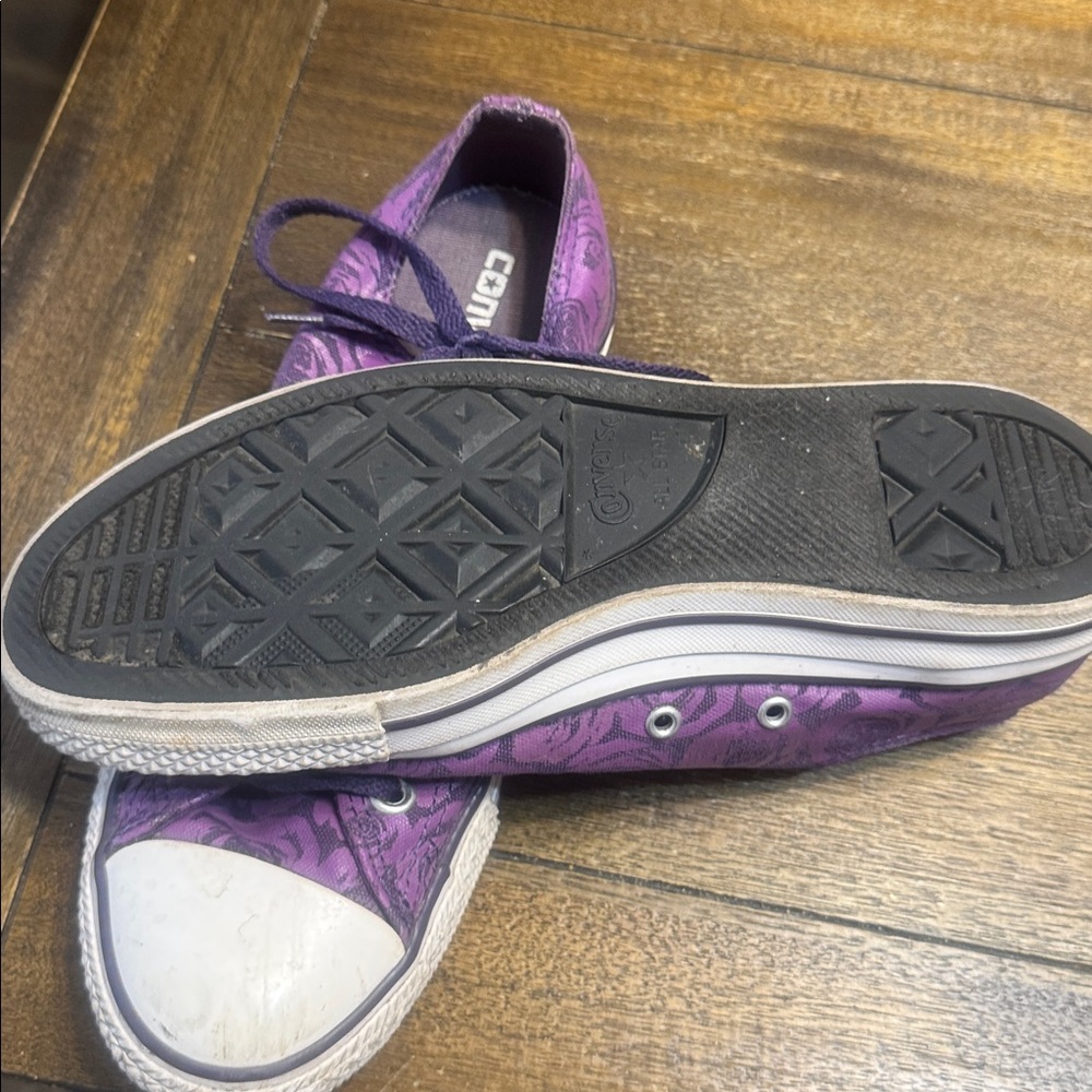 Converse Violet Patterned Sneakers - image 2